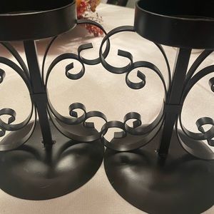 Candle holders set of two